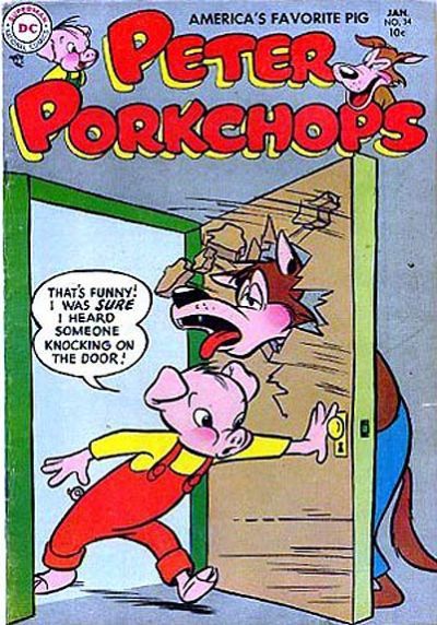 Peter Porkchops #34, dc, 1955