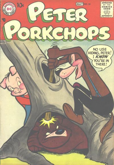 Peter Porkchops #55, dc, 1958