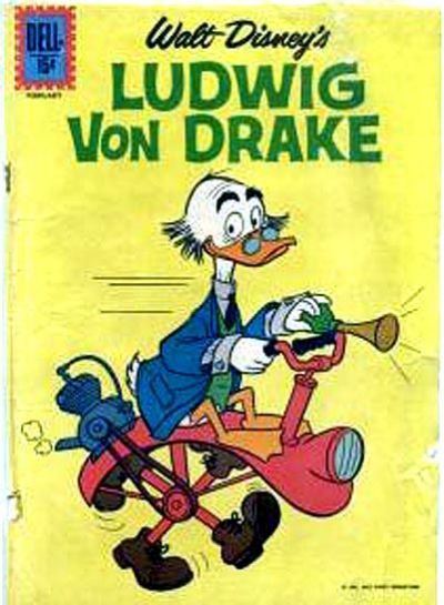 Ludwig Von Drake #2, Dell, 1962