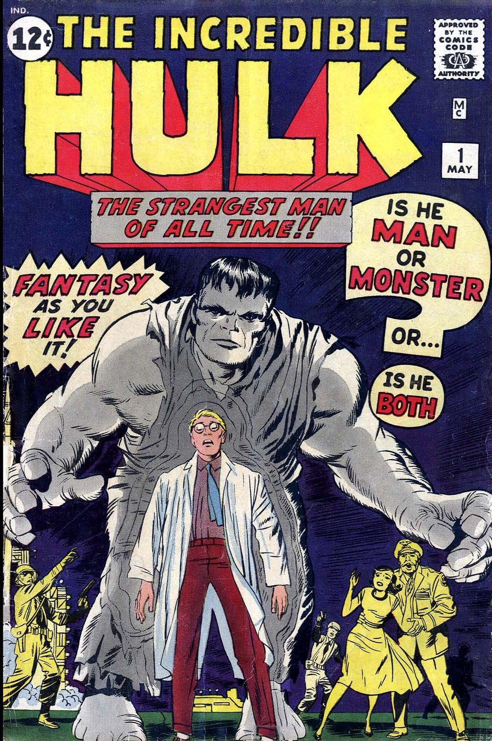 The Incredible Hulk #1, marvel, 1962