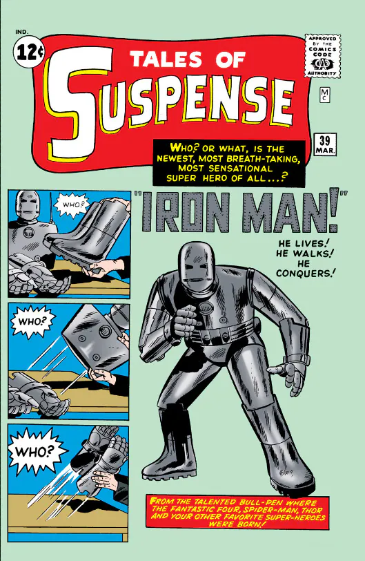 Tales of Suspense #39, marvel, 1963