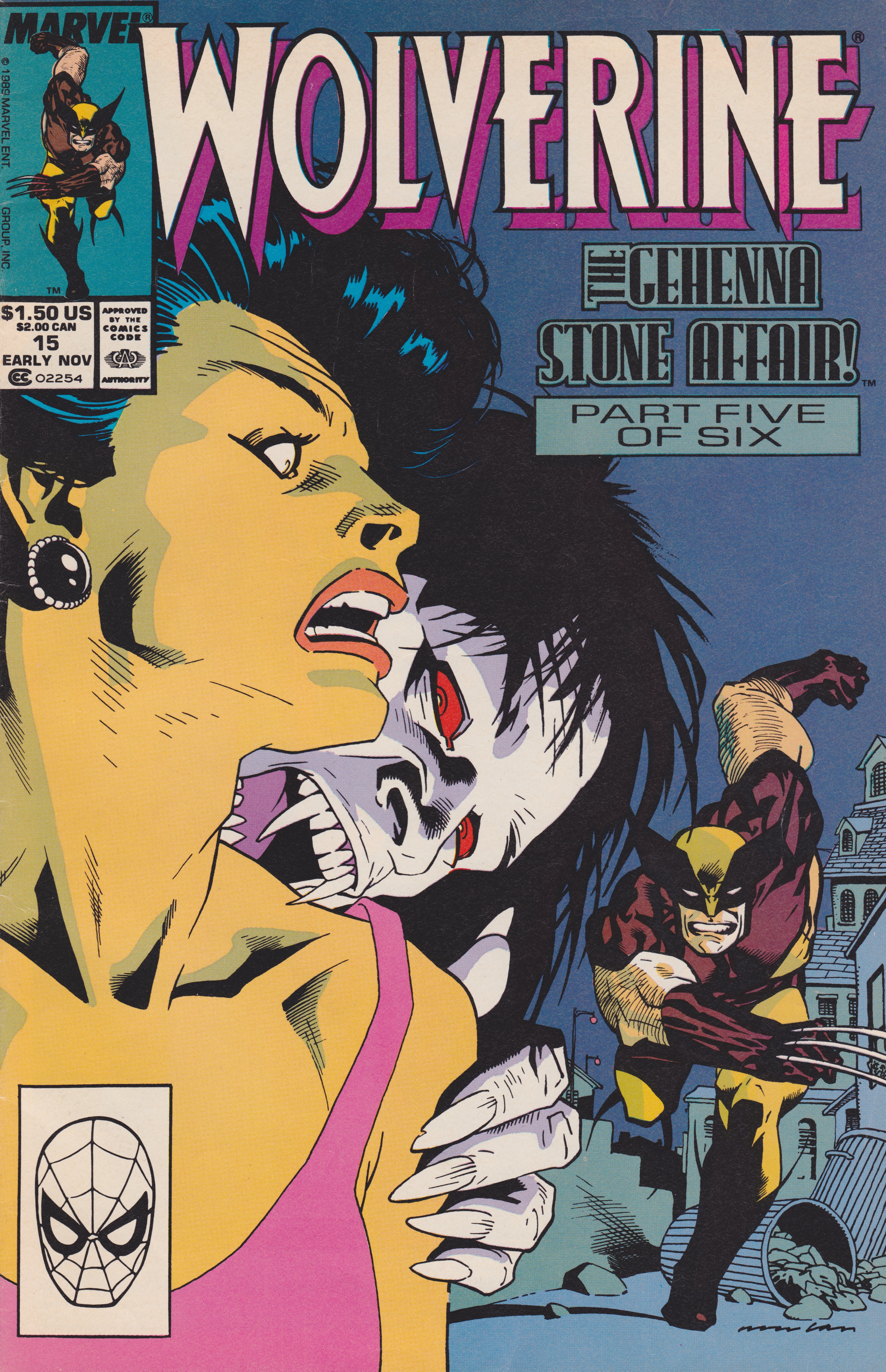 Wolverine #15, 1989