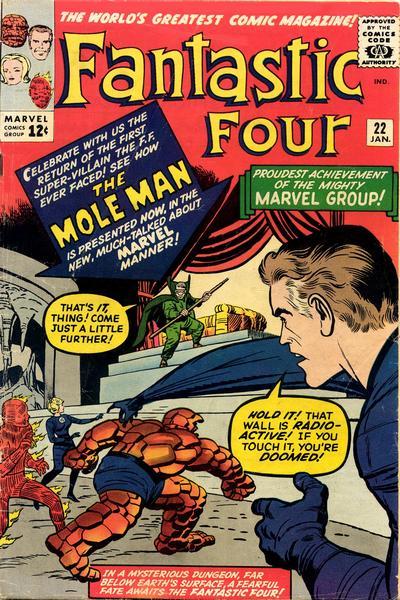 Fantastic Four #22, marvel, 1964
