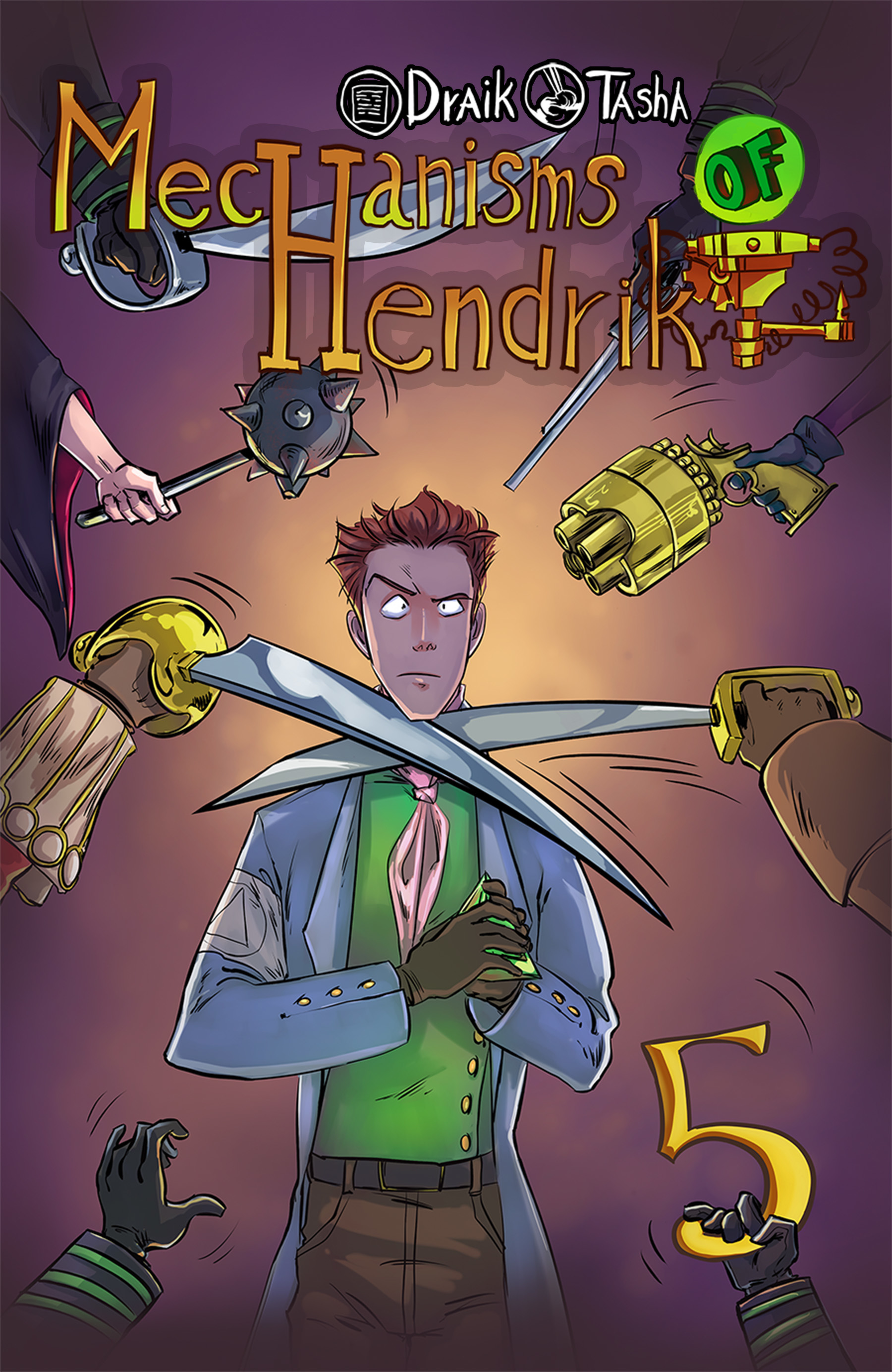 Mechanisms of Hendrik #5, Comics Publisher, 2020