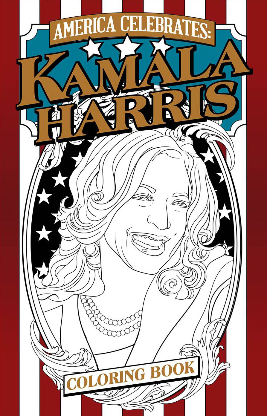 America Celebrates: Kamala Harris Coloring Book #1