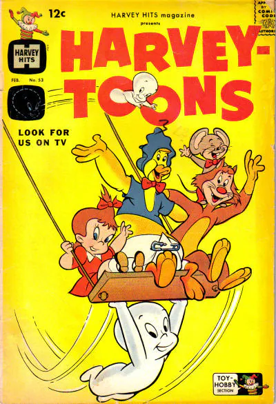 Harvey Hits Magazine #53, Harvey, 1962