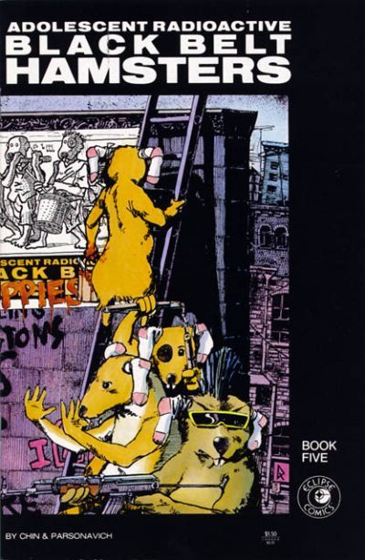 Adolescent Radioactive Black Belt Hamsters #5