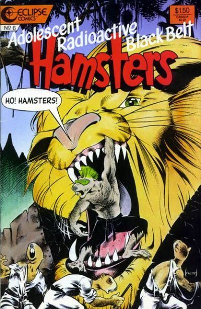 Adolescent Radioactive Black Belt Hamsters #6