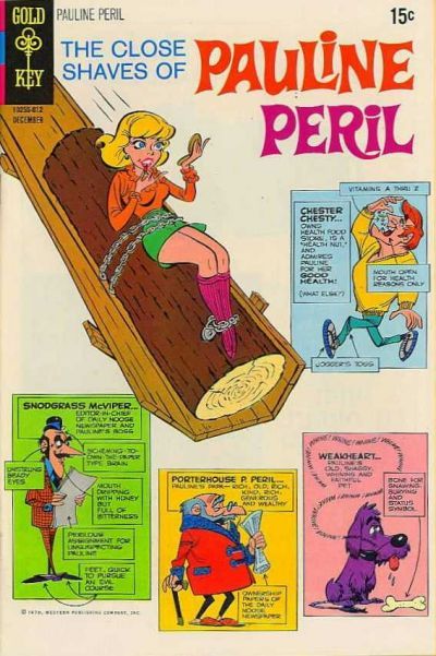The Close Shaves of Pauline Peril #3, 1970