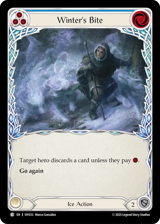 Winter's Bite, Silver Age Chapter 1 - Iyslander SIY033, common