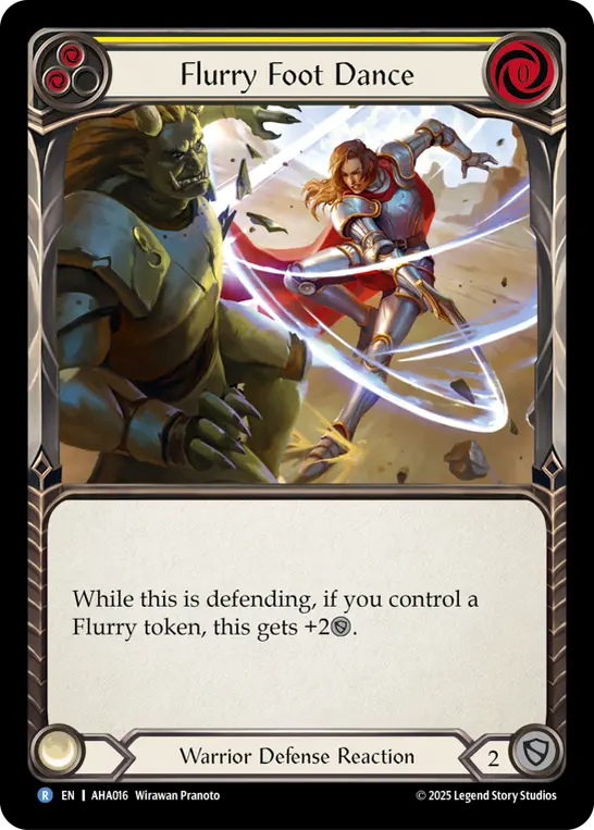 Flurry Foot Dance, Armory Deck Origins - Hala AHA016, rare
