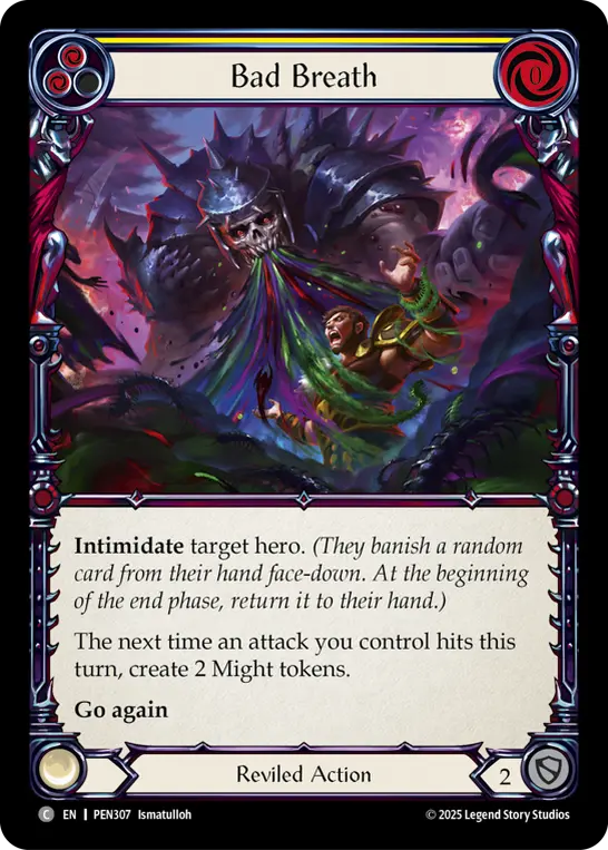 Bad Breath, Compendium of Rathe PEN307, common