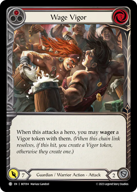 Wage Vigor, Betsy Blitz Deck BET014, common