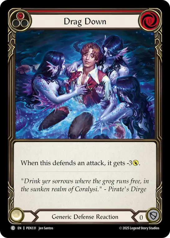 Drag Down, Compendium of Rathe PEN331, common