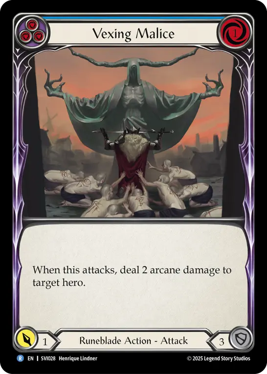 Vexing Malice, Silver Age Chapter 1 - Viserai SVI028, rare
