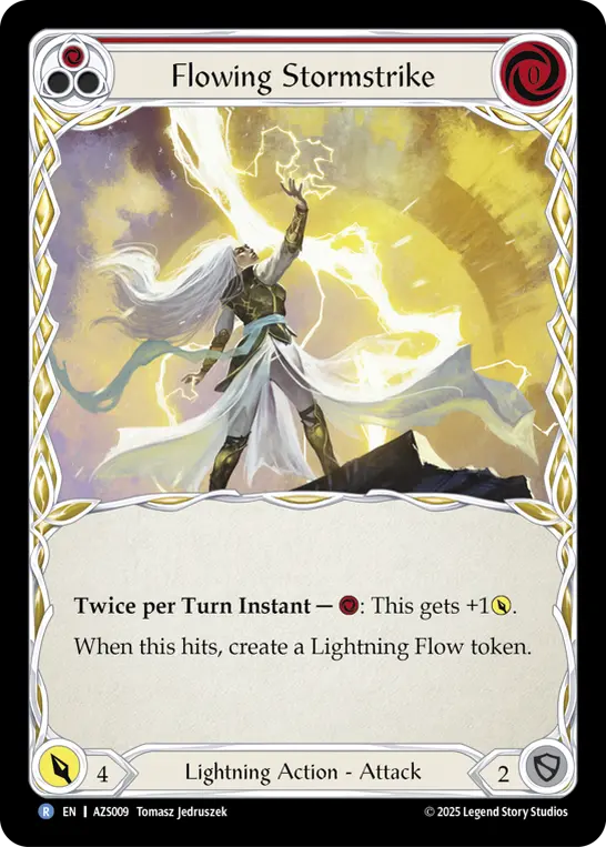 Flowing Stormstrike, Armory Deck - Zyggy AZS009, rare