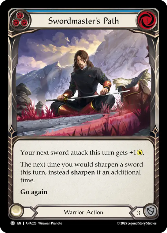 Swordmaster's Path, Armory Deck Origins - Hala AHA025, common