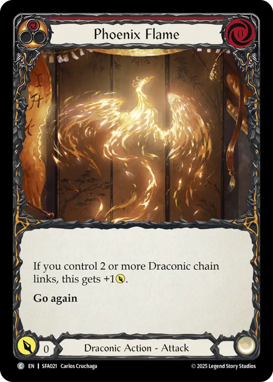 Phoenix Flame, Silver Age Chapter 2 - Fai SFA021, common