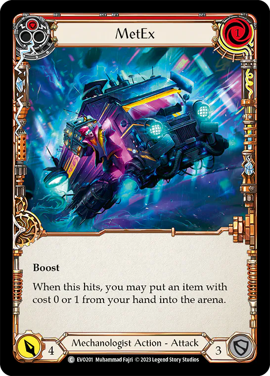 MetEx, Bright Lights EVO201, common