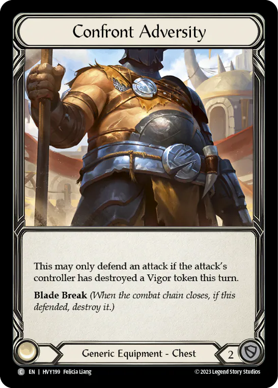 Confront Adversity, Heavy Hitters HVY199, common