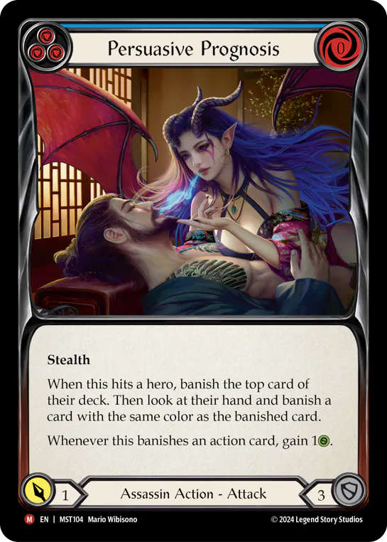 Persuasive Prognosis, Part the Mistveil MST104, majestic