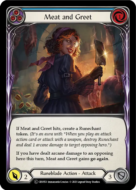 Meat and Greet, Crucible of War CRU153, common