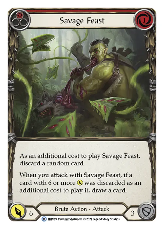 Savage Feast, History Pack 1 1HP019, rare
