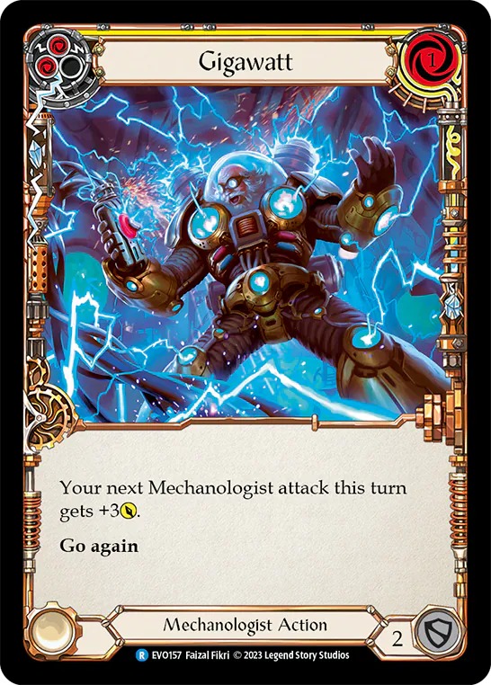 Gigawatt, Bright Lights EVO157, rare