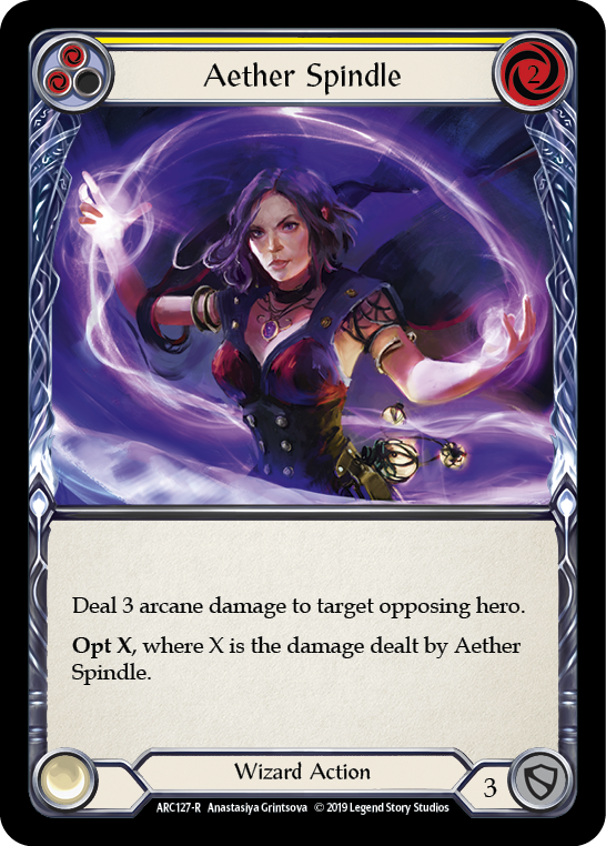 Aether Spindle, Arcane Rising ARC127, rare
