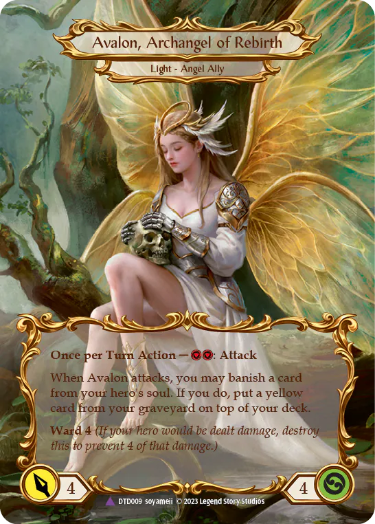 Avalon, Archangel of Rebirth, Dusk till Dawn DTD009, marvel