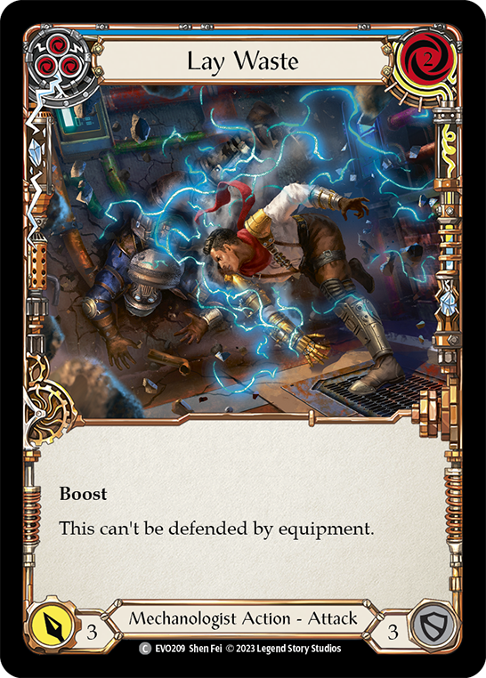 Lay Waste, Bright Lights EVO209, common