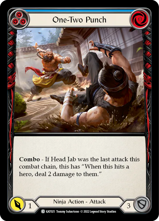 One-Two Punch, Katsu Blitz Deck KAT021, common