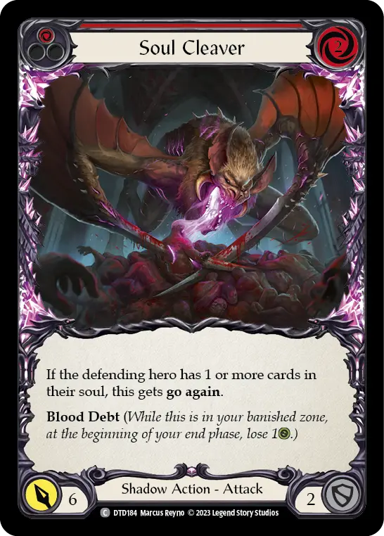 Soul Cleaver, Dusk till Dawn DTD184, common