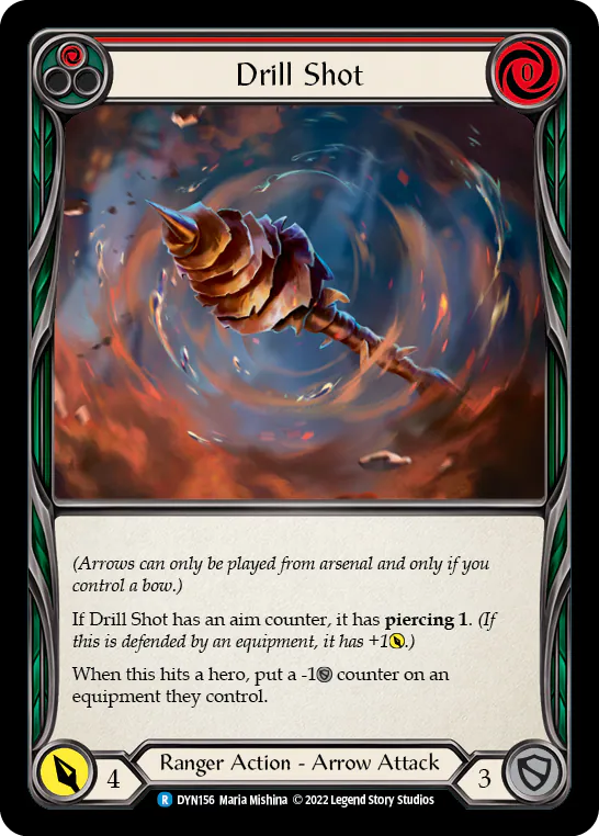 Drill Shot, Dynasty DYN156, rare