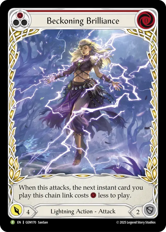 Beckoning Brilliance, GEM Pack Promos GEM170, promo