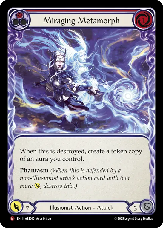 Miraging Metamorph, Armory Deck - Zyggy AZS010, majestic