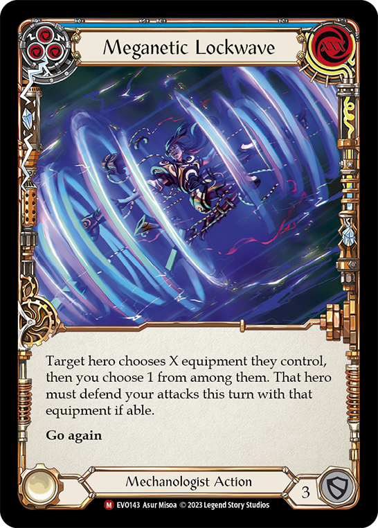 Meganetic Lockwave, Bright Lights EVO143, majestic