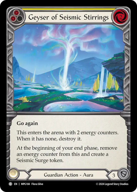 Geyser of Seismic Stirrings, Mastery Pack Guardian MPG104, common