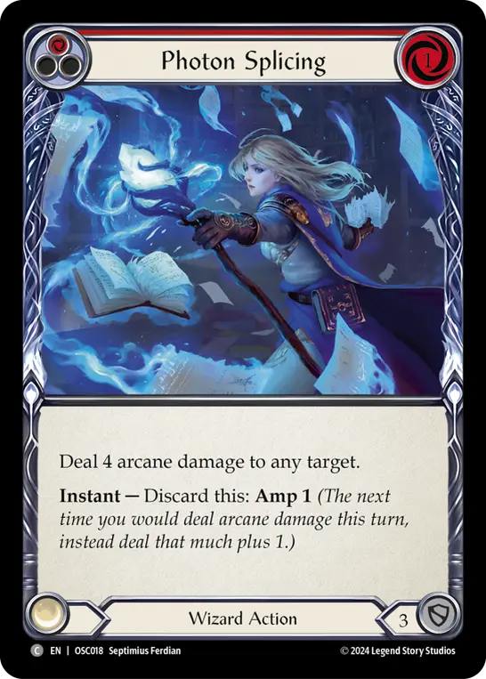 Photon Splicing, Oscilio Blitz Deck OSC018, common