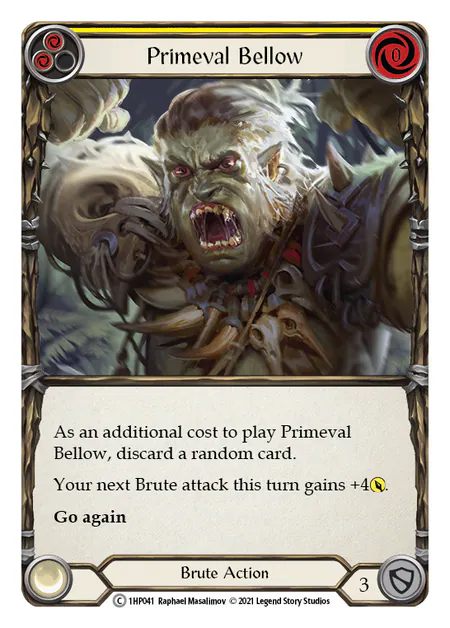 Primeval Bellow, History Pack 1 1HP041, common