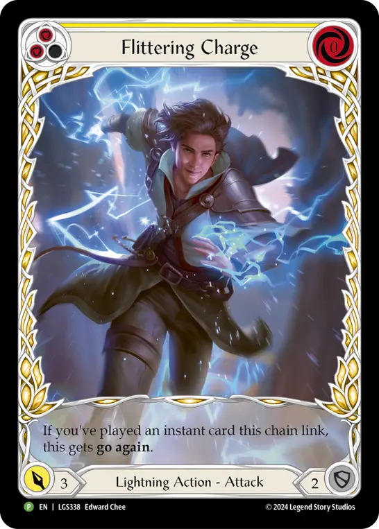 Flittering Charge, Local Game Store Promos LGS338, promo