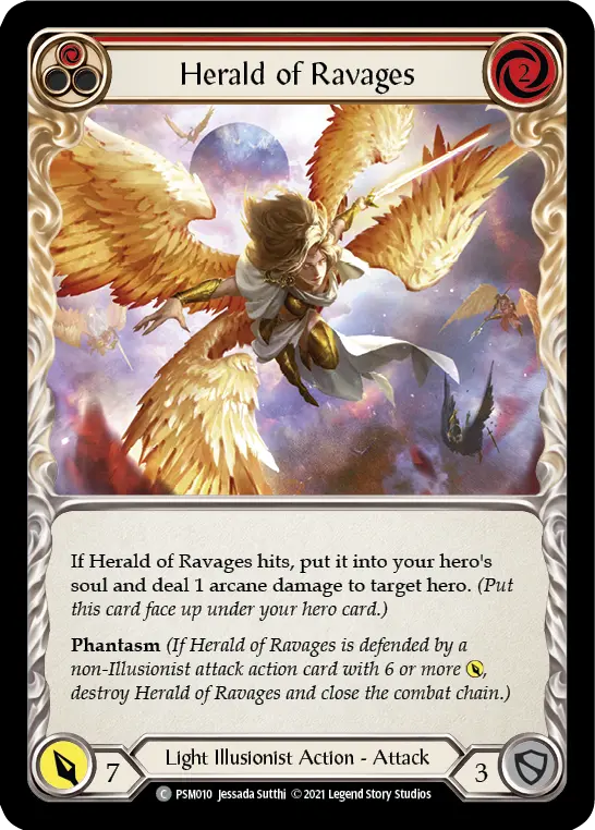 Herald of Ravages, Prism Blitz Deck PSM010, common