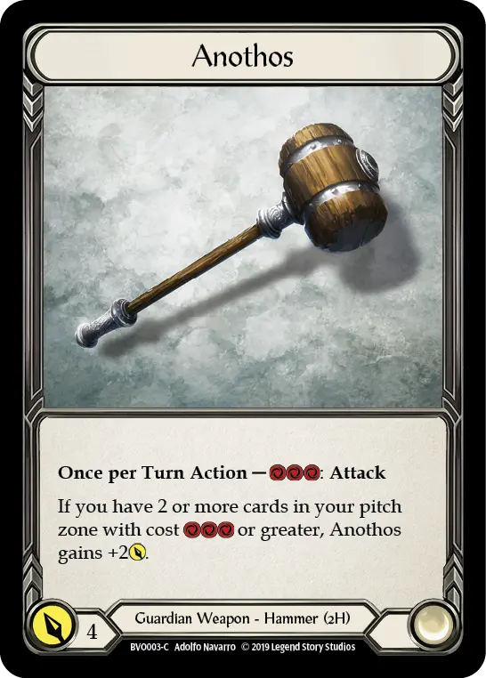 Anothos, Bravo Hero Deck BVO003, common