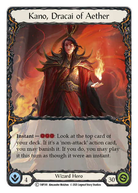 Kano, Dracai of Aether, History Pack 1 1HP301, common