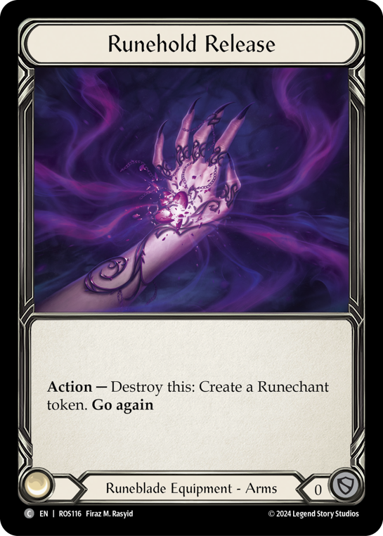 Runehold Release, Rosetta ROS116, common