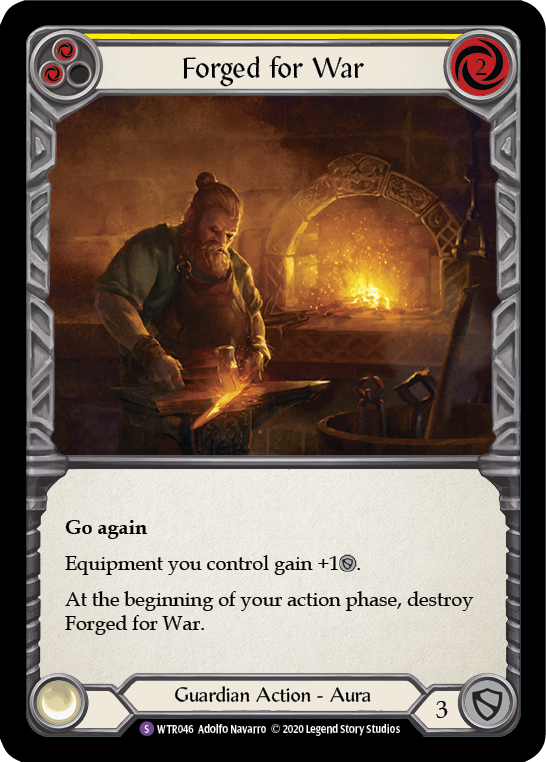 Forged for War, Welcome to Rathe WTR046, super-rare