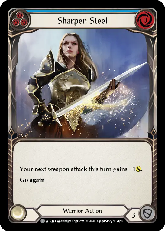 Sharpen Steel, Welcome to Rathe WTR143, common