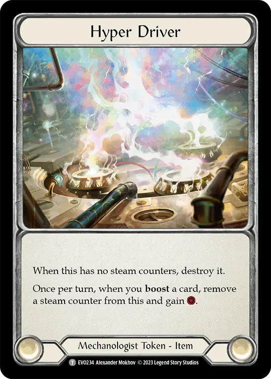Hyper Driver, Bright Lights EVO234, token