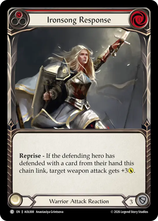 Ironsong Response, Armory Deck - Olympia AOL008, common