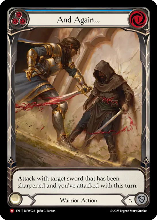 And Again..., Mastery Pack Warrior MPW028, majestic